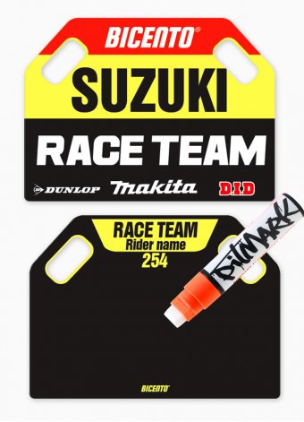 Lavagna segnaletica XL2 Race Suzuki